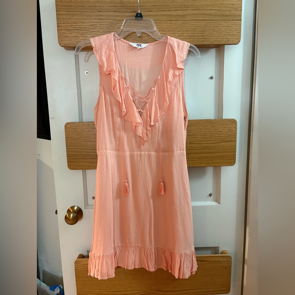BB Dakota Coral Sleeveless Dress